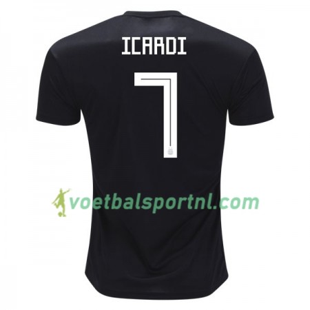 Argentinië Icardi 7 Uit Shirt WK voetbal 2018